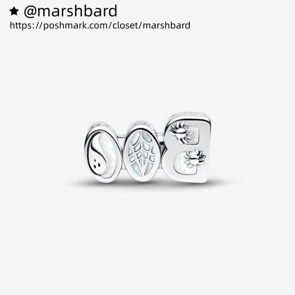 Pandora BOO Glow-in-the-dark Charm - Picture 1 of 4